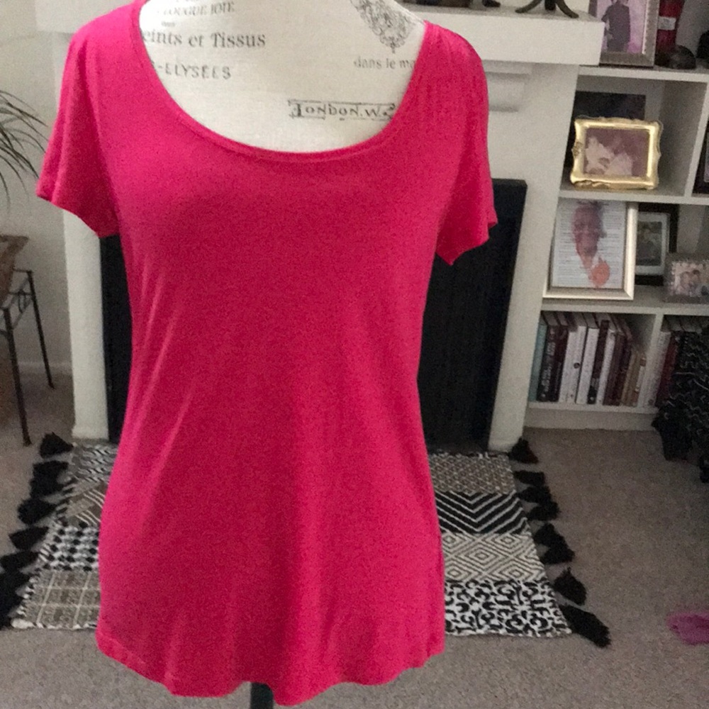 Fuchsia Tee